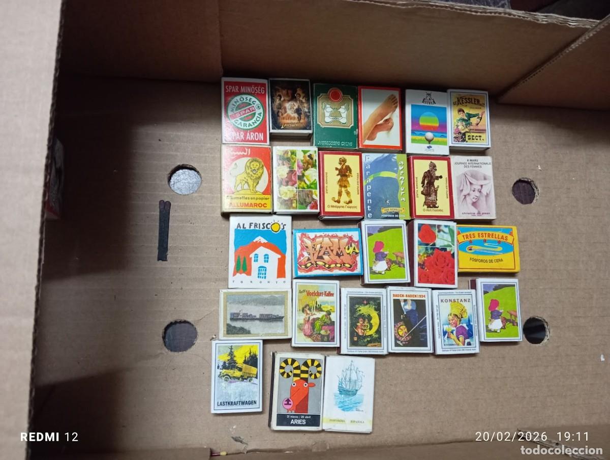 Cajas de cerillas: LOTE 123 CAJAS DE CERILLAS VARIADAS - Foto 3