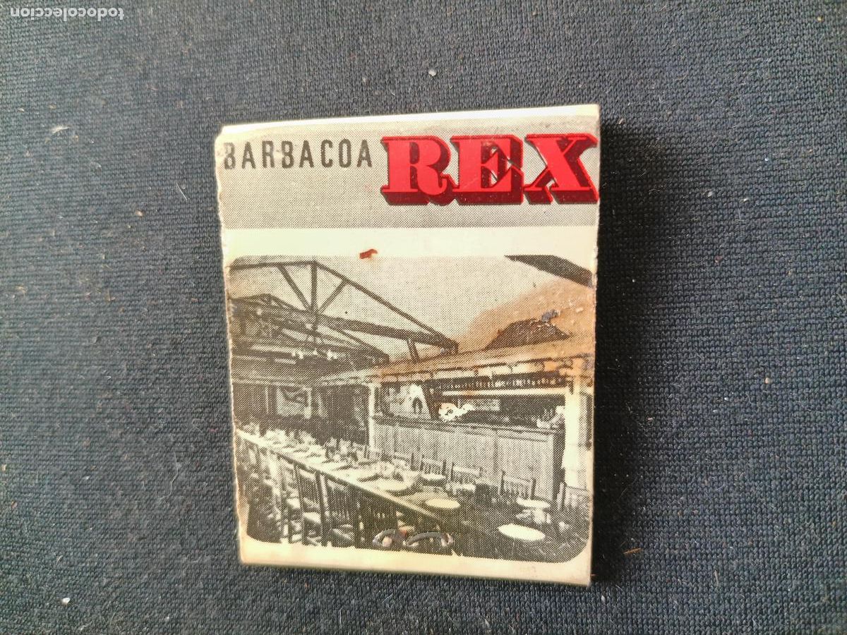Cajas de cerillas: Barbacoa REX, puerto de Pollensa, Mallorca - Foto 1