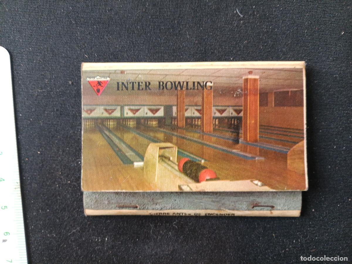 Cajas de cerillas: Inter Bowling, Palma de Mallorca. Bolos - Foto 1