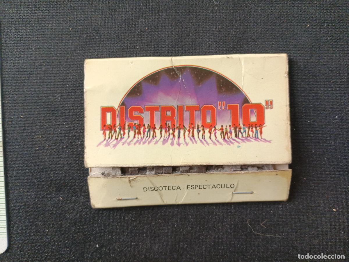 Cajas de cerillas: Discoteca Distrito 10, Valencia - Foto 1