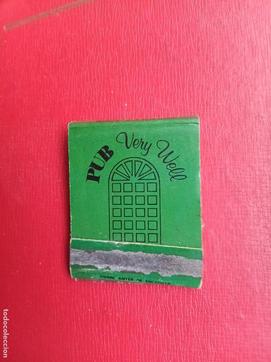 Streichholzschachteln: Pub Very Well, Castell&oacute;n