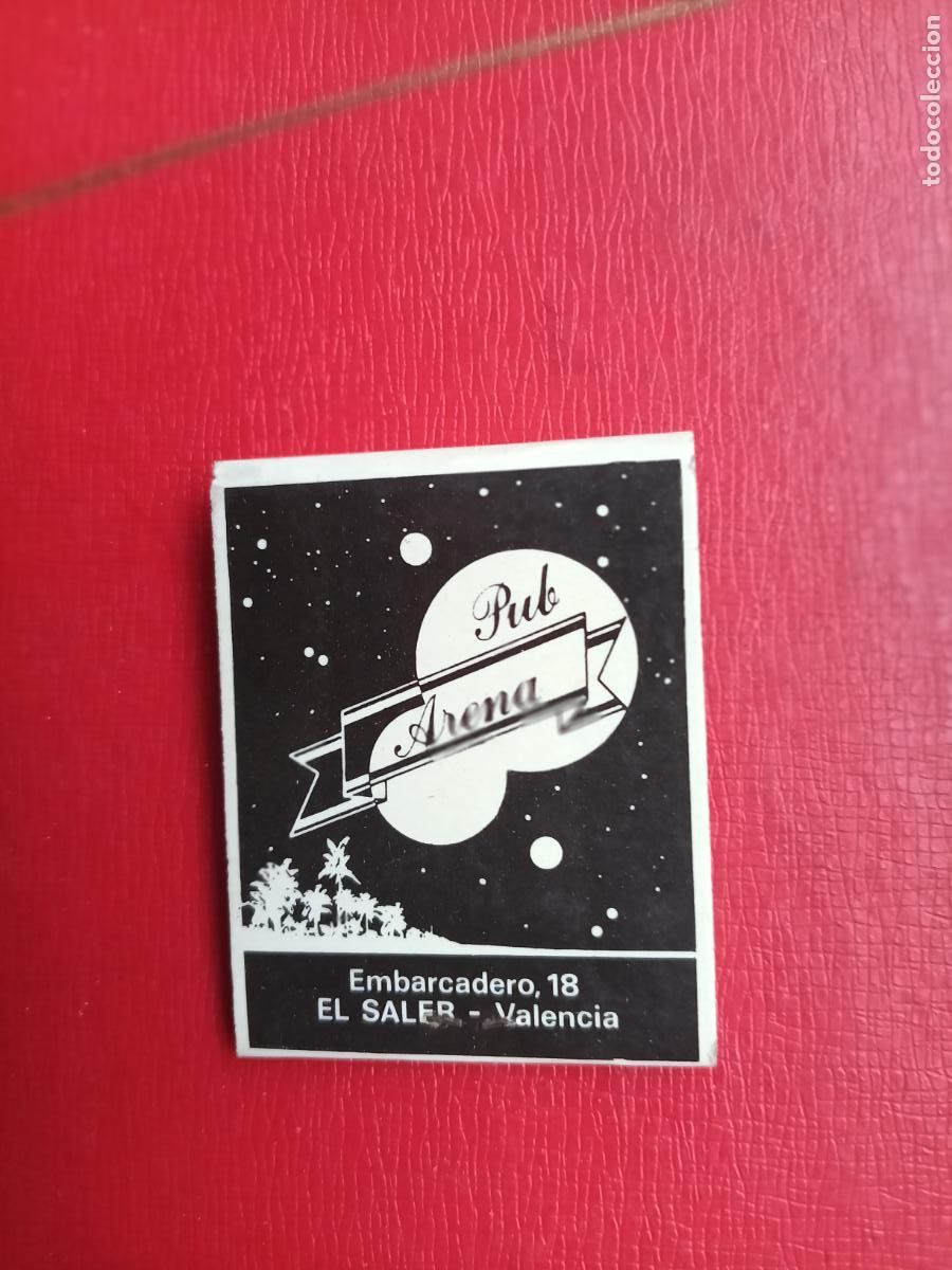 Streichholzschachteln: Pub Arena, El Saler, Valencia