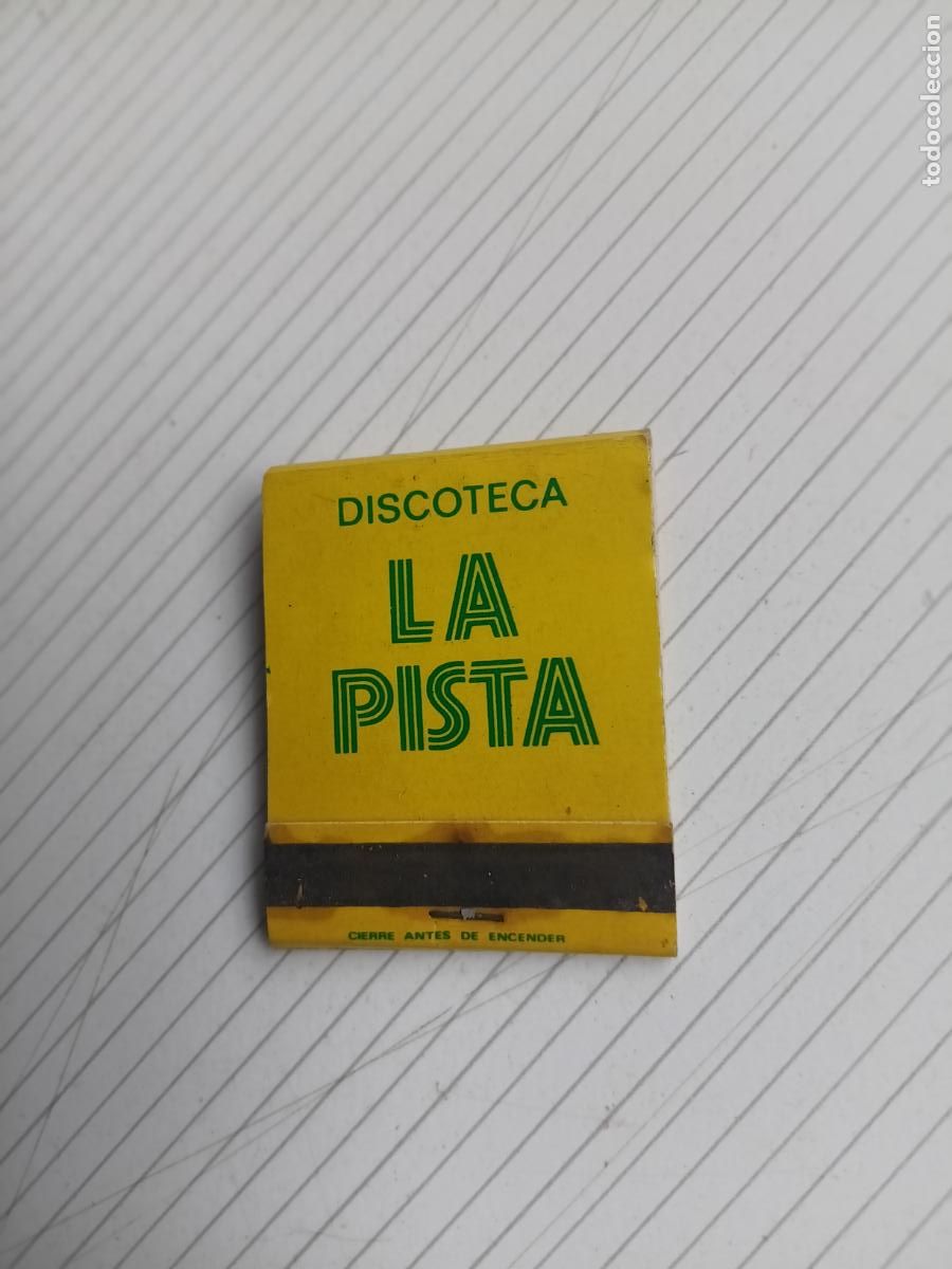 Cajas de cerillas: Discoteca La Pista, Benicalap, Valencia - Foto 1