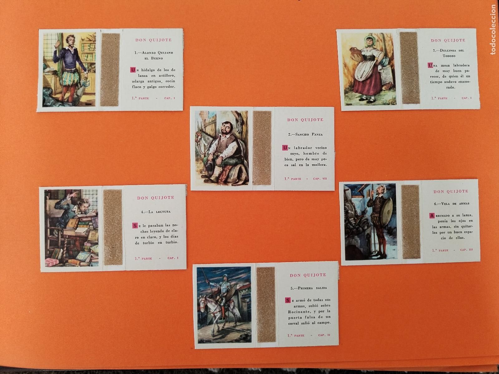 Scatole di Cerini: COLECCION CAJA DE CERILLAS, SERIE ESPA&Ntilde;A DON QUIJOTE, 29 CAJAS NUMERADAS - c171