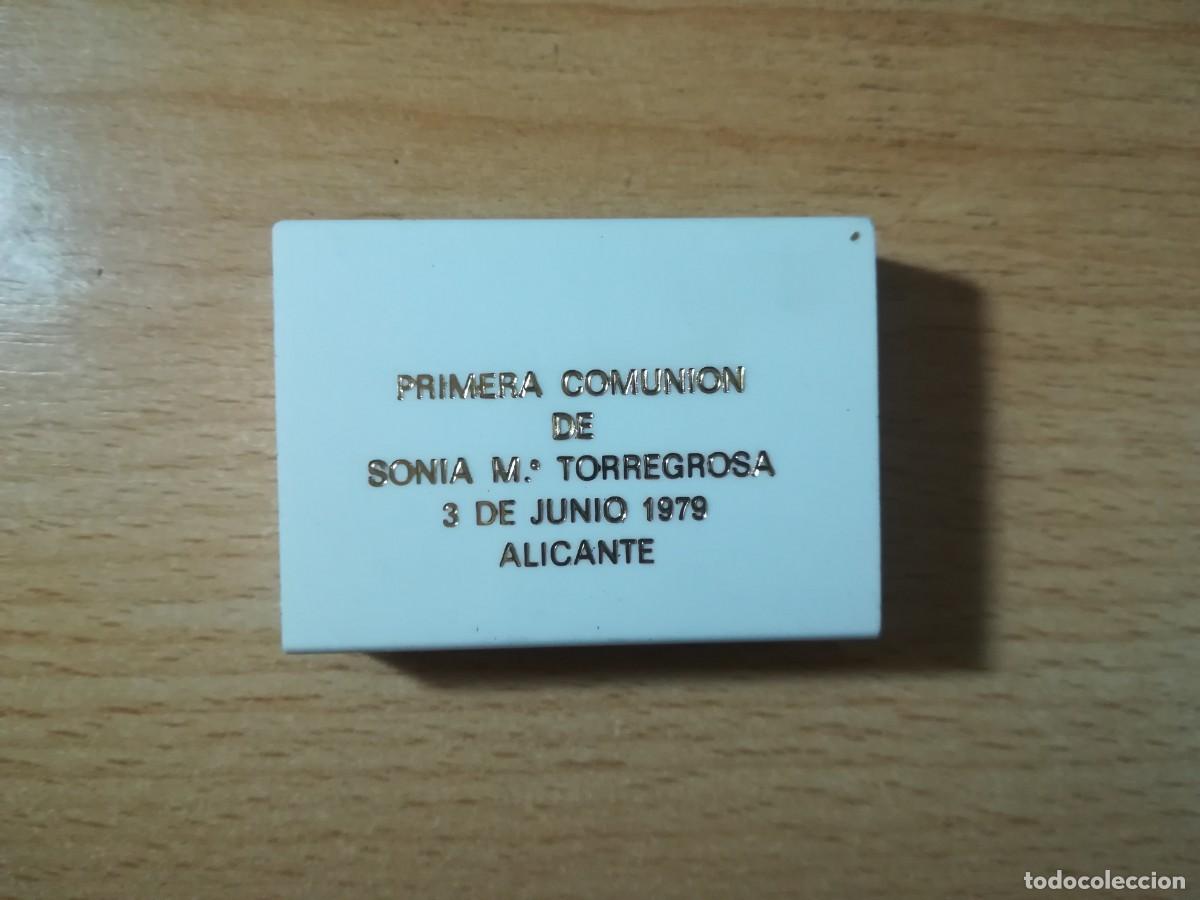 Cajas de cerillas: Caja de cerillas Primera Comuni&oacute;n. 1979. - Foto 3