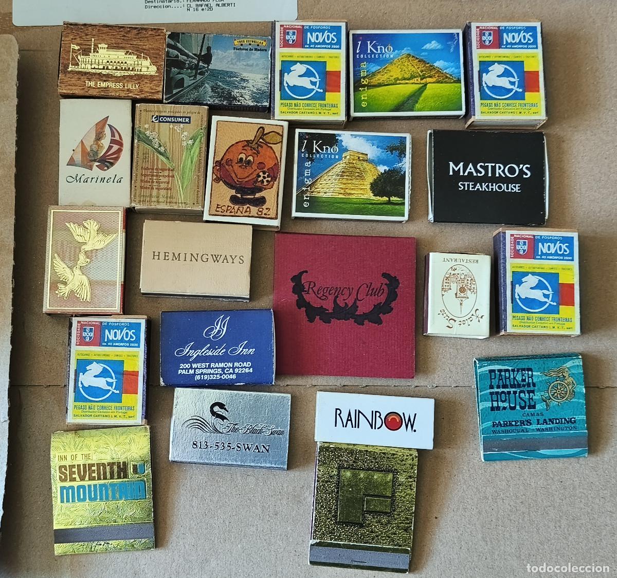 Cajas de Cerillas: 28 CAJAS DE CERILLAS DIFERENTES