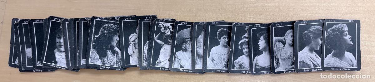 Cajas de Cerillas: LOTE DE 65 FRONTALES CAJAS DE CERILLAS SERIE 13. N&ordm; 1 AL 75, INCOMPLETA. MUJERES