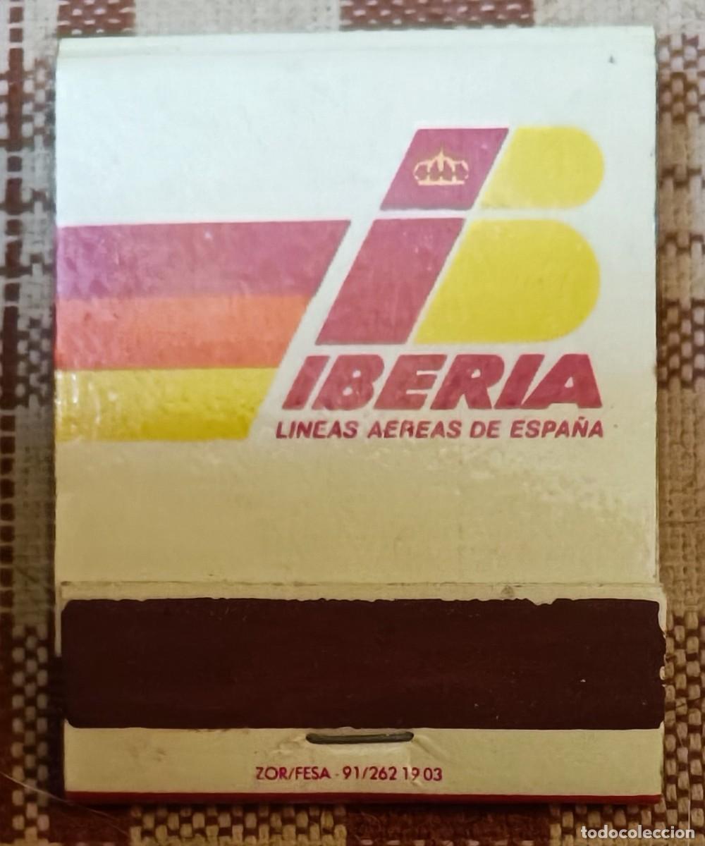 Cajas de cerillas: Caja de cerillas de Iberia - Foto 1