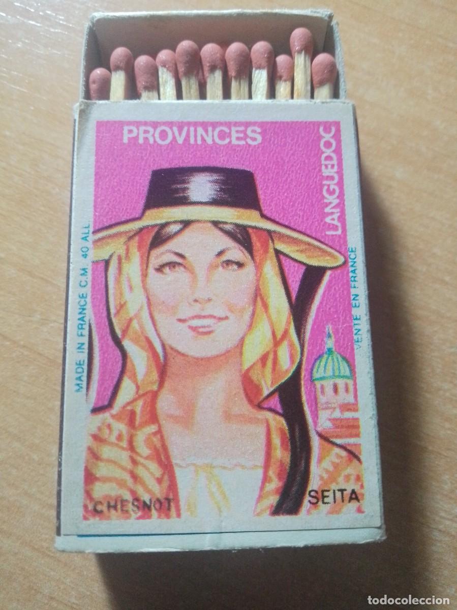 Cajas de Cerillas: FRANCIA CAJA CERILLAS CERILLAS SEITA : PROVINCES,(PROVONCIAS ) LANGUEDOT
