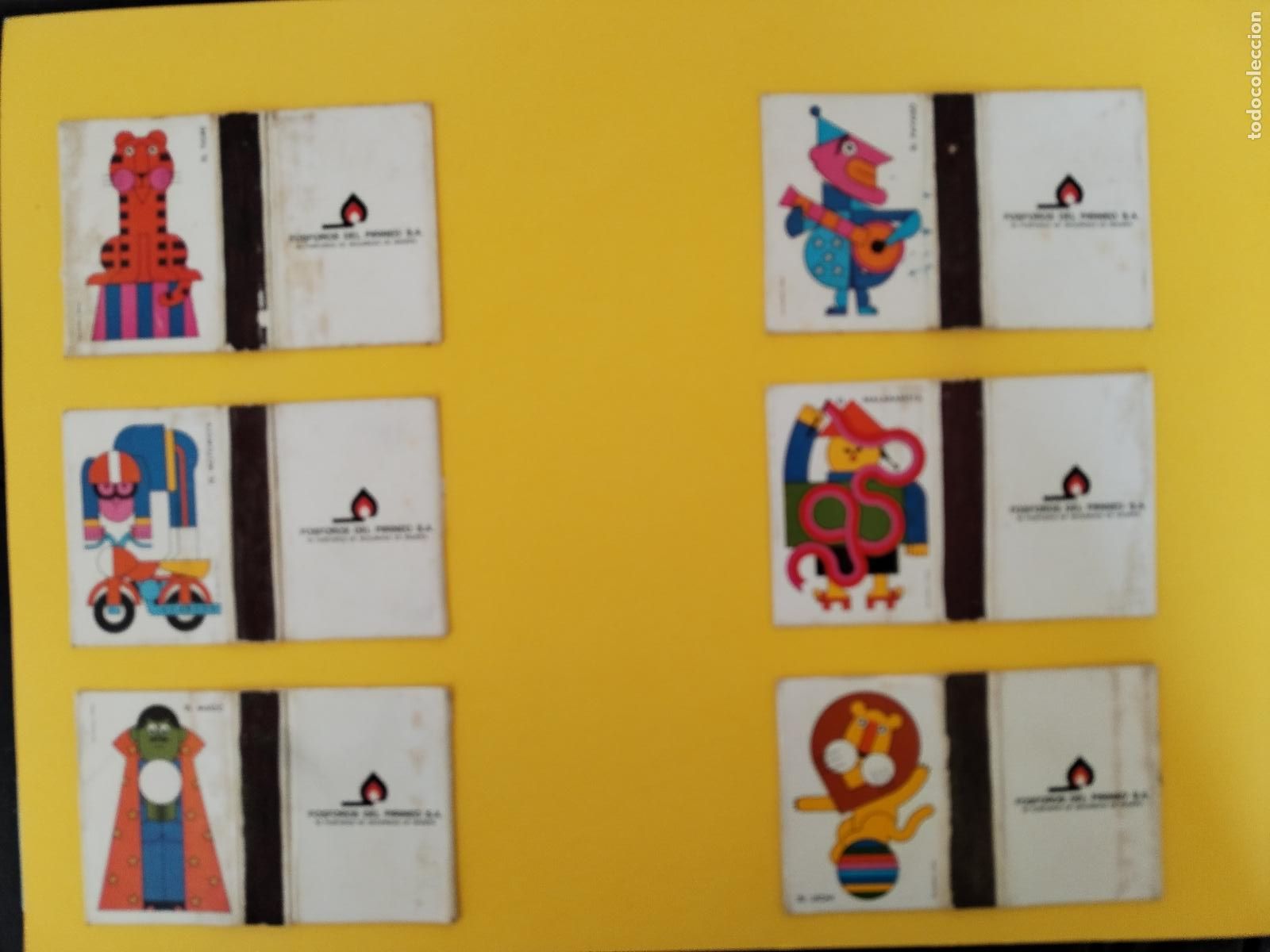 Cajas de Cerillas: COLECCION CAJA DE CERILLAS, SERIE COMPLETA ESPA&Ntilde;A EL CIRCO, 20 CAJAS - c171