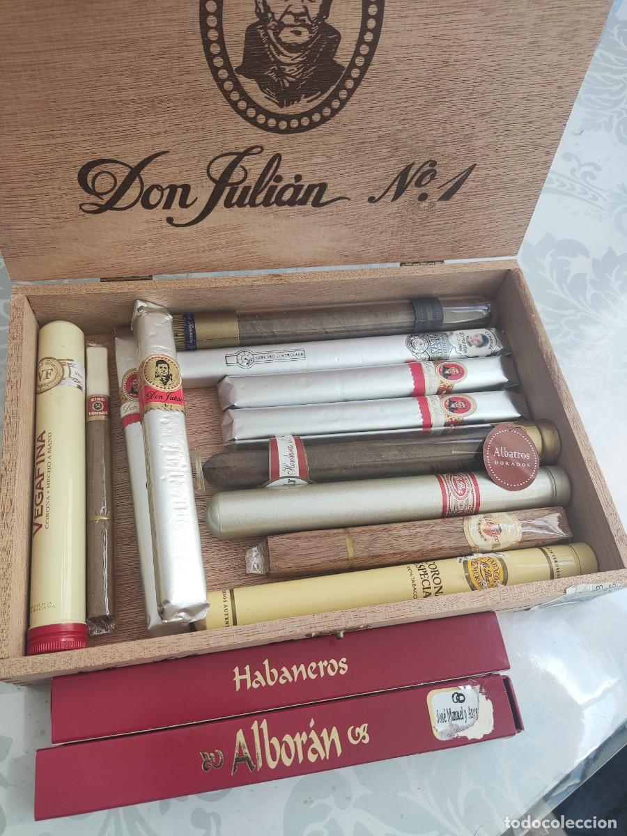 Cajas de cerillas: Caja con diferentes puros, negociable. - Foto 1