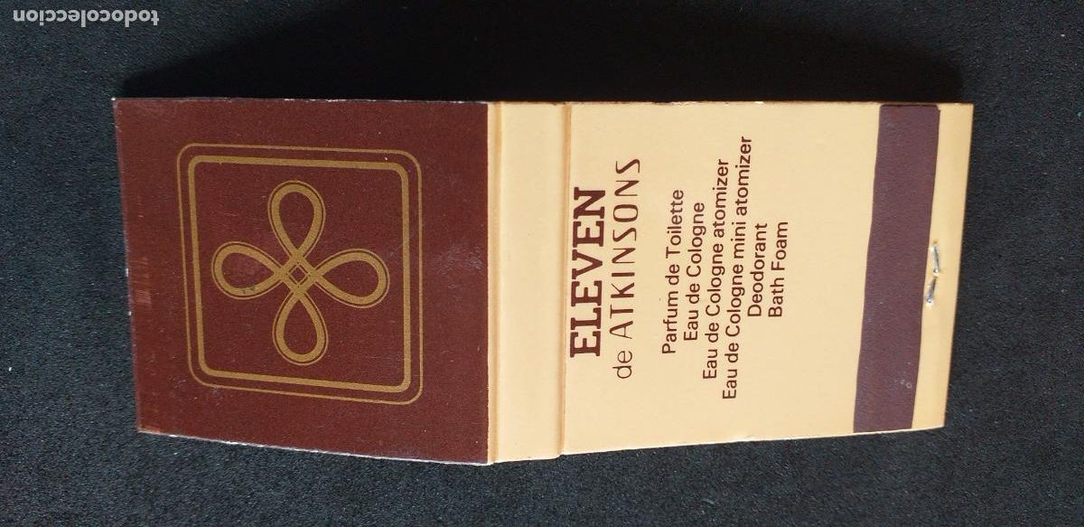Cajas de Cerillas: CAJA CERILLAS-V38-C-CARTERITA PEQUE&Ntilde;A-ELEVEN DE ATKINSONS