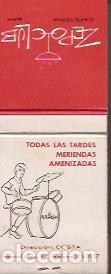 Cajas de Cerillas: CARTERA CERILLAS BAR ZEPO CLUB MADRID