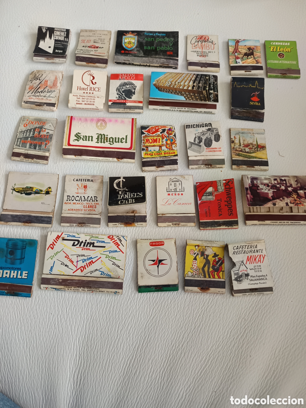 Bo&icirc;tes d'Allumettes: Antiguas cajas de cerillas