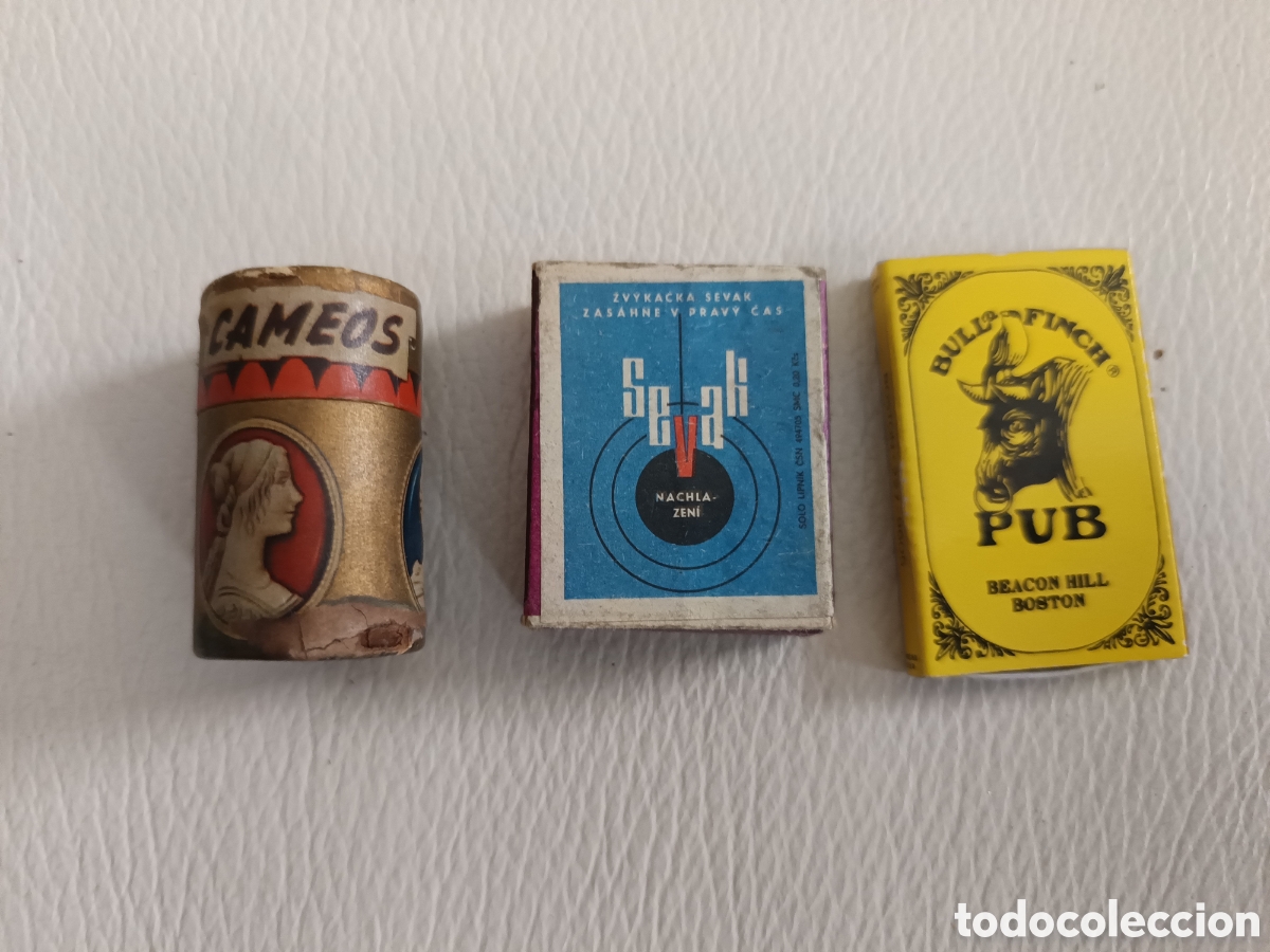 Scatole di Cerini: Antiguas cajas de cerillas