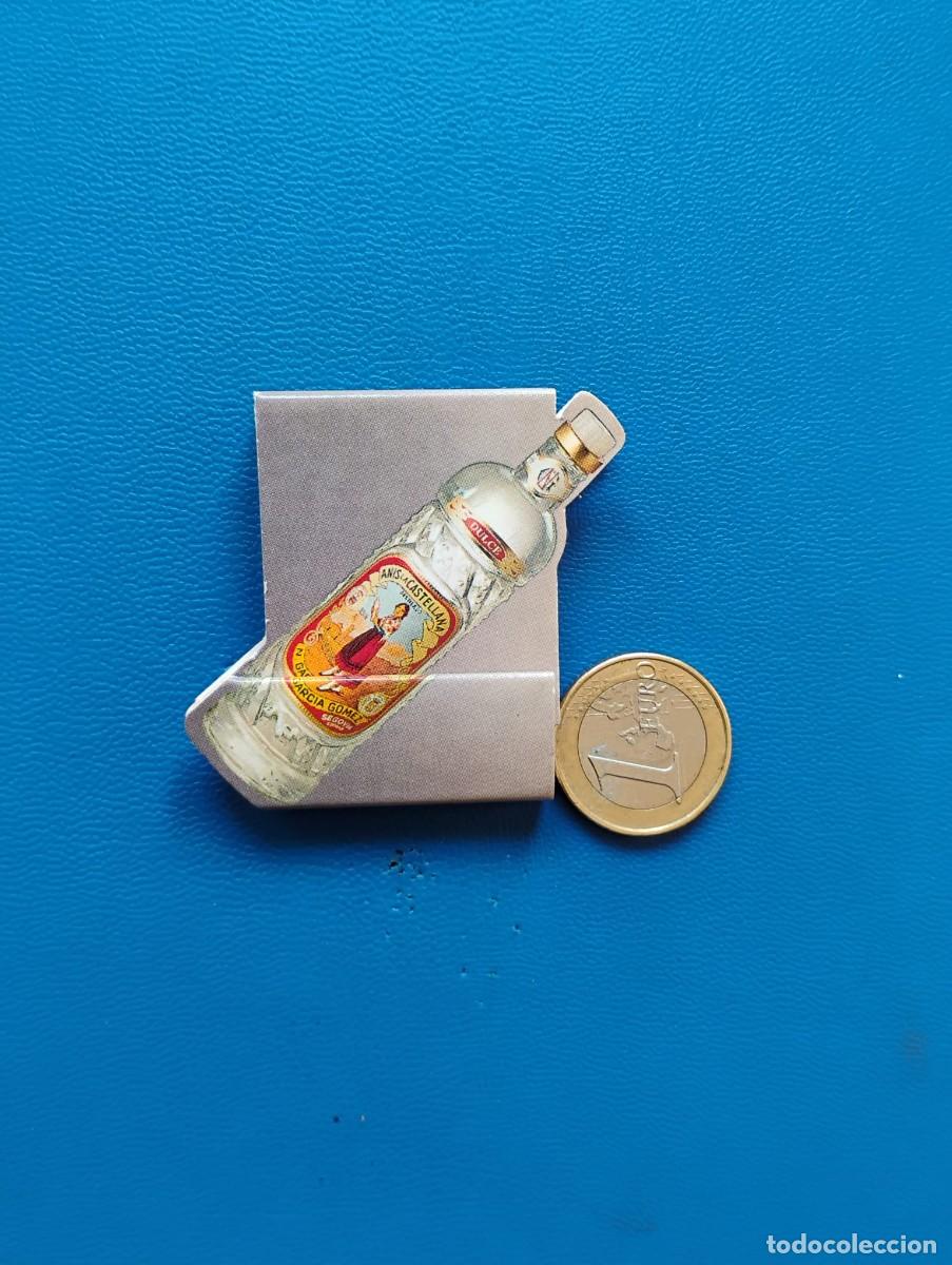 Cajas de Cerillas: ANTIGUA CAJA DE CERILLAS - PUBLICIDAD ANIS CASTELLANA - SIN USAR