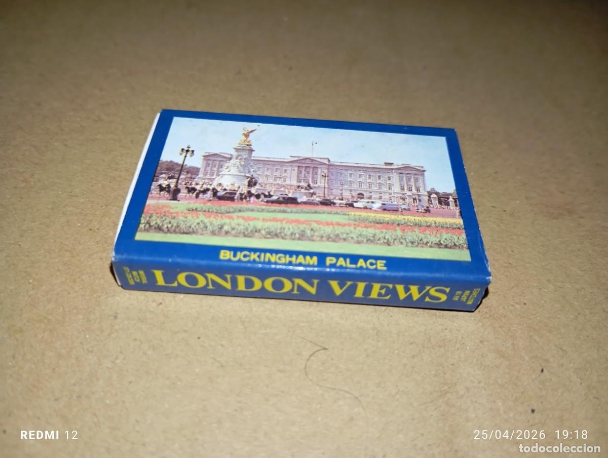 Cajas de Cerillas: CERILLAS BUCKINGHAM PALACE LONDON VIEWS