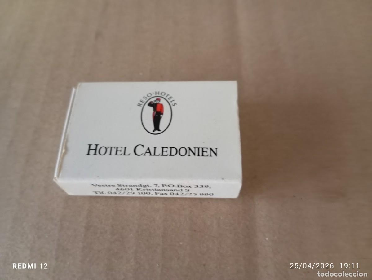 Cajas de Cerillas: CERILLAS HOTEL CALEDONIEN