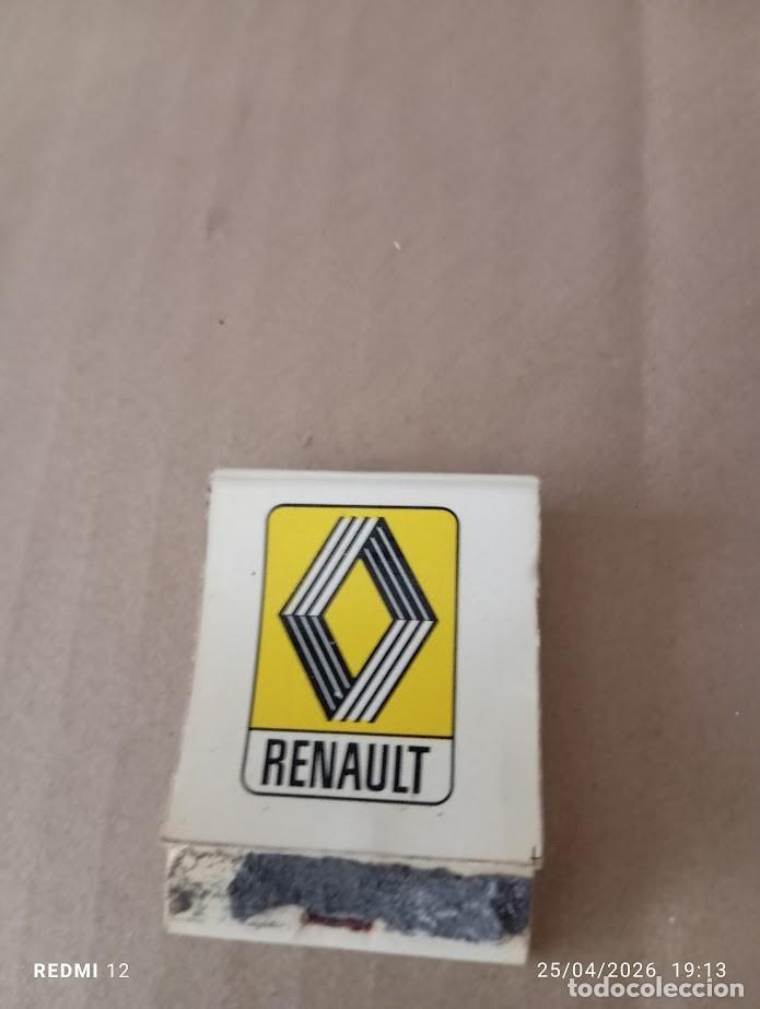 Matchboxes: CERILLAS RENAULT / GUITART IGUALADA