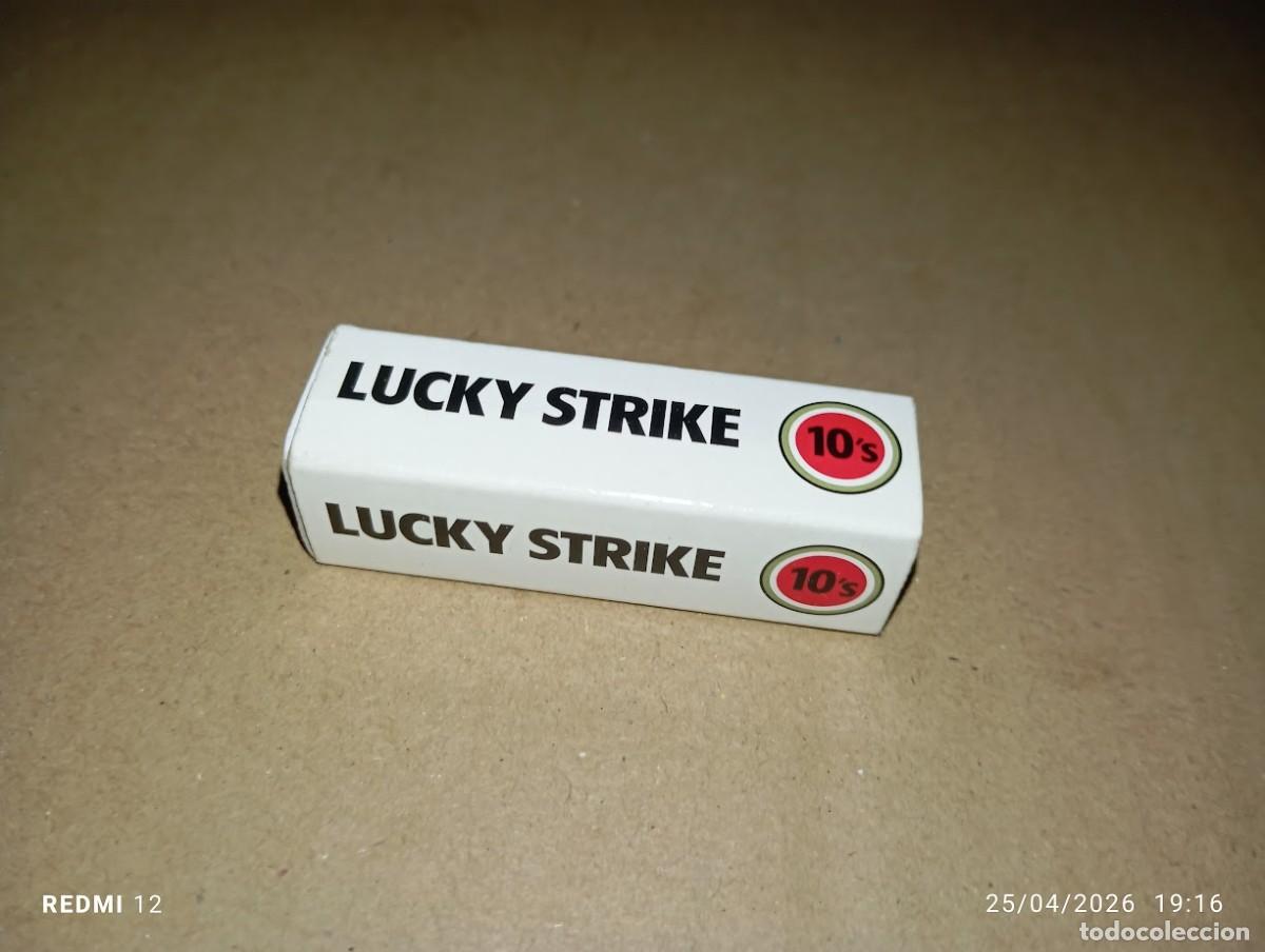 Cajas de Cerillas: CAJA DE CERILLAS LUCKY STRIKE