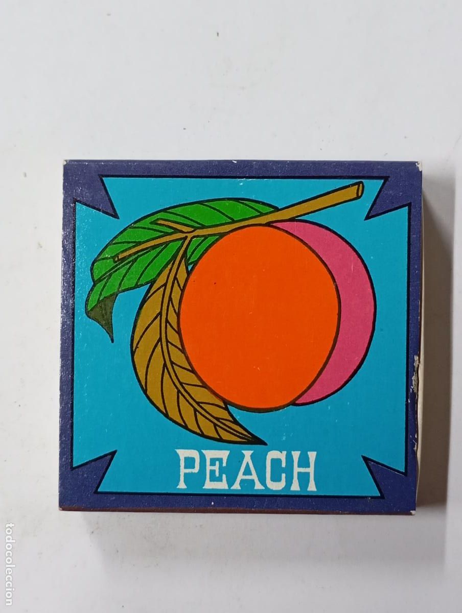 Bo&icirc;tes d'Allumettes: CAJA DE CERILLAS PEACH. PN17