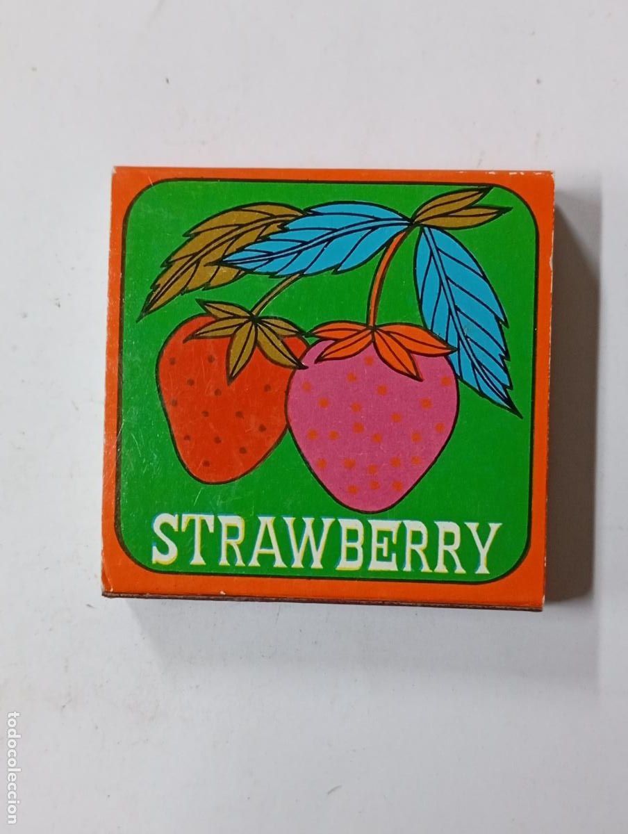 Bo&icirc;tes d'Allumettes: CAJA DE CERILLAS STRAWBERRY. PN17
