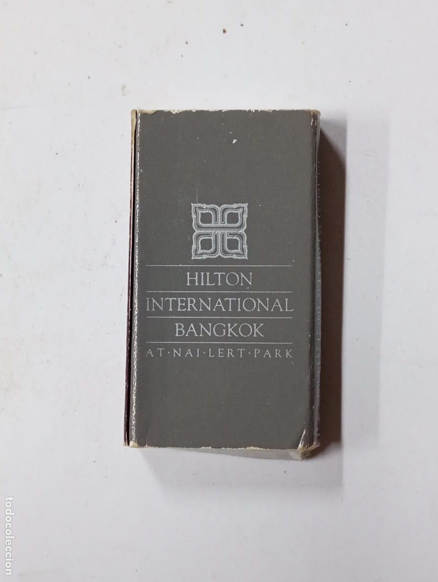 Matchboxes: CAJA DE CERILLAS HILTON BANGKOK HOTEL. PN17