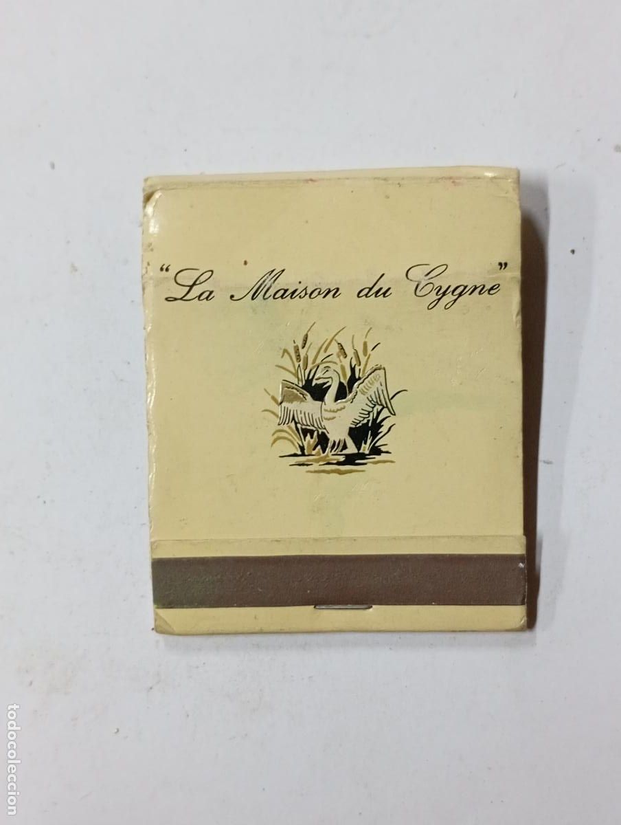 Matchboxes: CAJA DE CERILLAS LA MAISON DU CYGNE. PN17