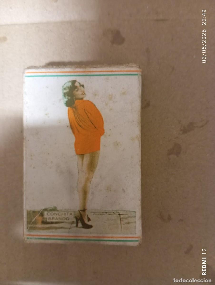 Cajas de Cerillas: CURIOSA CAJA DE CERILLAS DE LA HABANA -CONCHITA BRANDO
