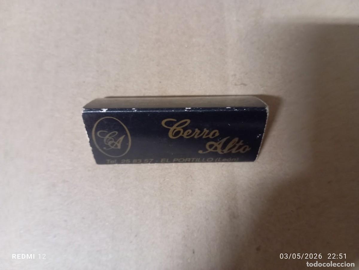 Cajas de Cerillas: CURIOSA CAJA DE CERILLAS TRIANGULAR CERRO ALTO LEON -CAFETERIS QUICO LEON