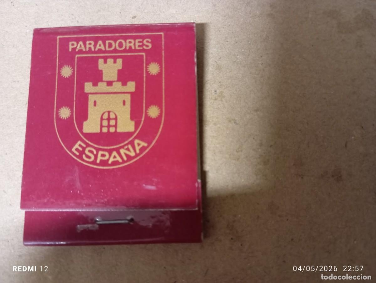 Cajas de Cerillas: CAJA DE CERILLAS PARADORES ESPA&Ntilde;A RED DE PARADORES DEL ESTADO