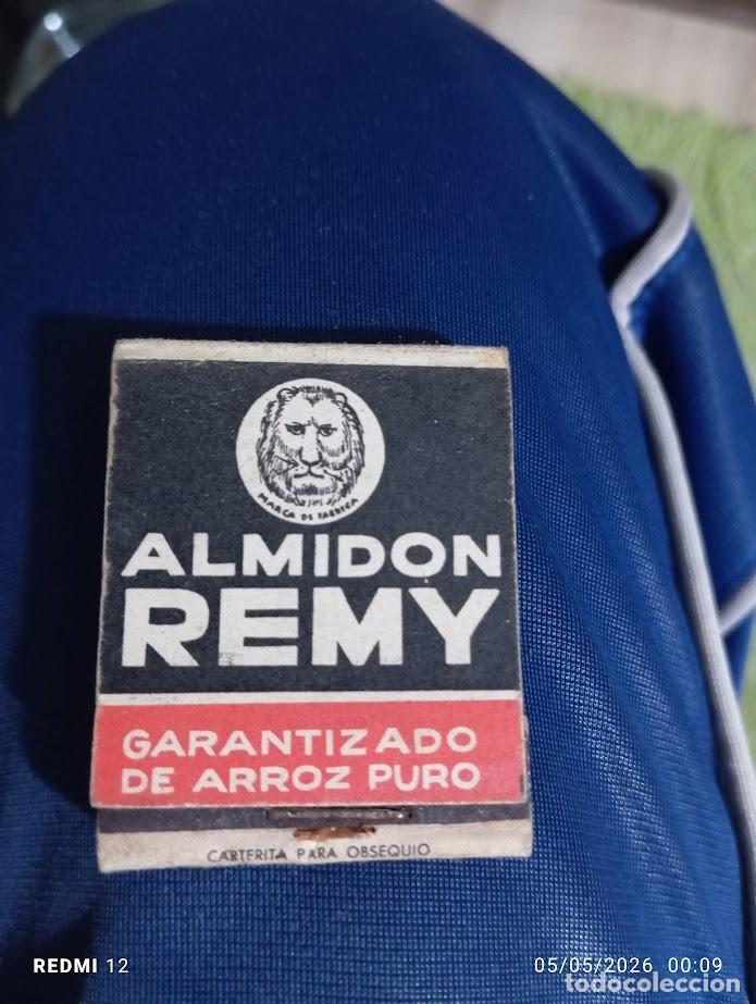 Cajas de Cerillas: CAJA DE CERILLAS ARROZ ALMIDON REMY