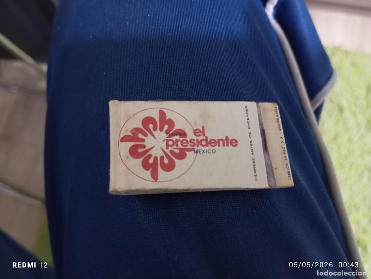 Cajas de Cerillas: CAJA DE CERILLAS HOTELES EL PRESIDENTE MEXICO