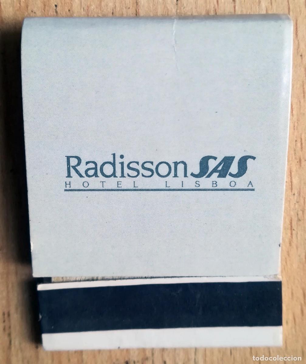 Cajas de Cerillas: Caja de cerillas Radisson SAS. Hotel Lisboa.