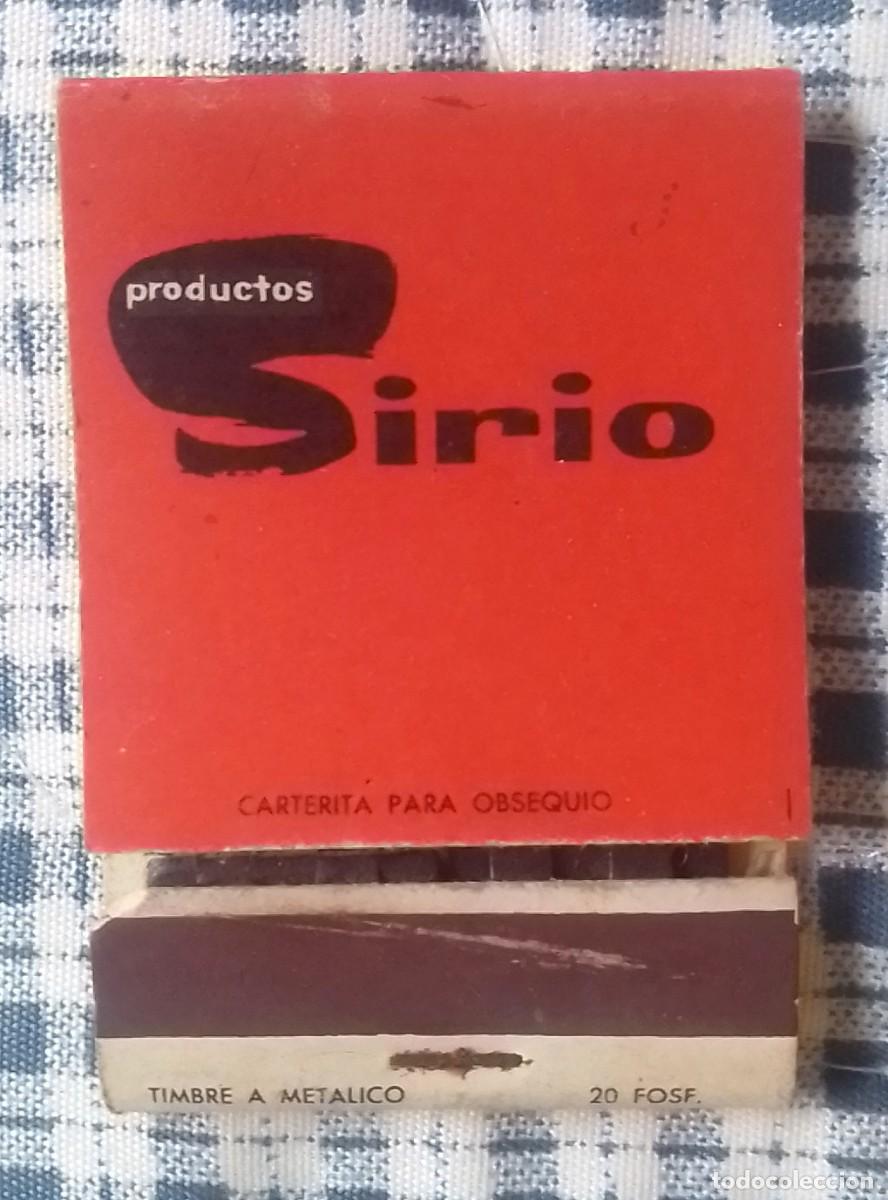Cajas de Cerillas: CAJA DE CERILLAS MATCHBOX BO&Icirc;TE D&acute;ALLUMETTES PRODUCTOS SIRIO MADRID CAMINO HORMIGUERAS PINTURAS ETC.