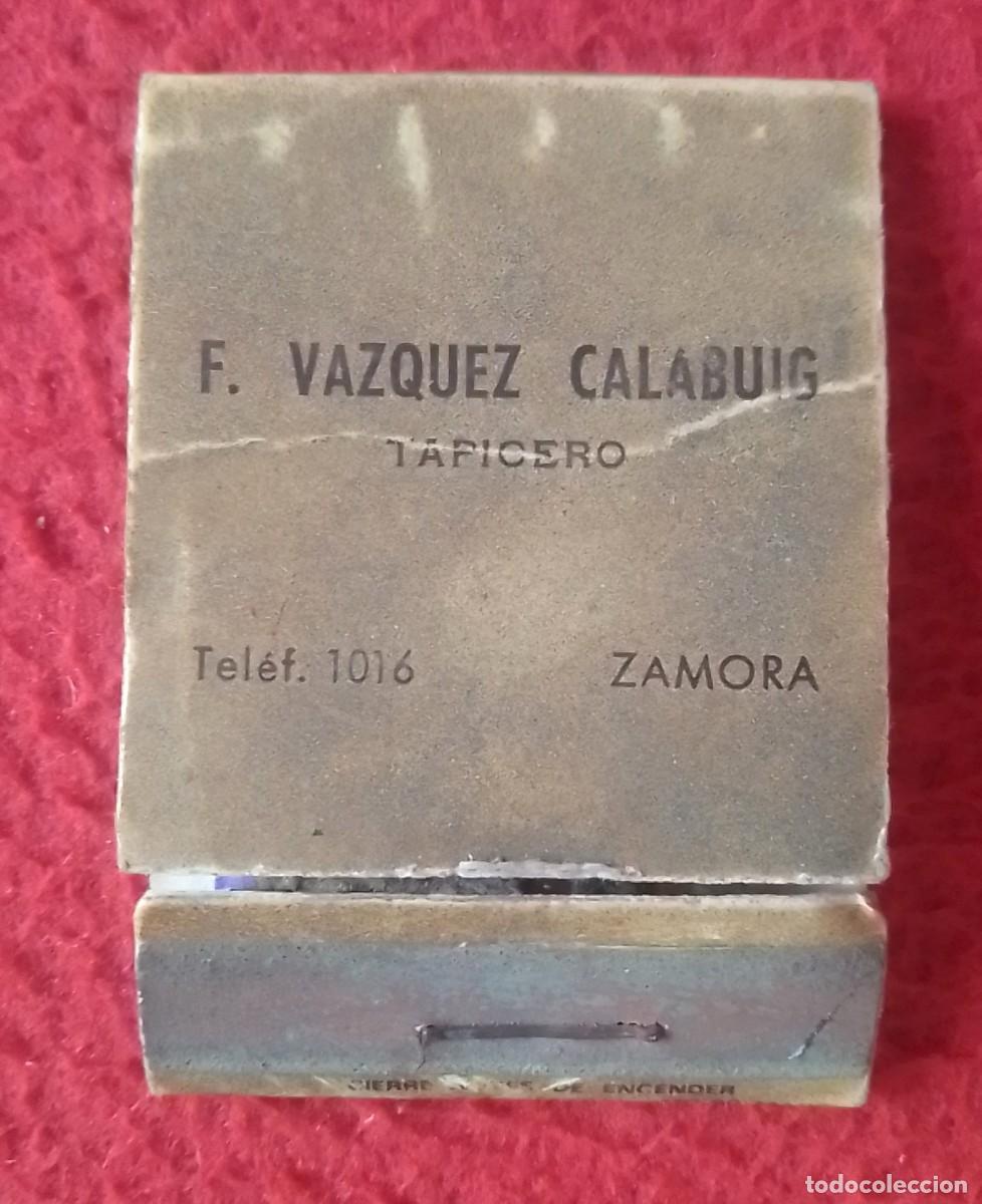 Cajas de Cerillas: CAJA DE CERILLAS MATCHBOX BO&Icirc;TE D&acute;ALLUMETTES TAPICERO DE ZAMORA..TAPICER&Iacute;A..ACUEDUCTO SEGOVIA SPAIN.