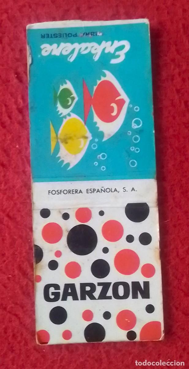 Cajas de Cerillas: CAJA DE CERILLAS MATCHBOX BO&Icirc;TE D&acute;ALLUMETTES BILBAO GARZ&Oacute;N CAMISAS CORBATAS..ETC..FIBRA ENKALENE...