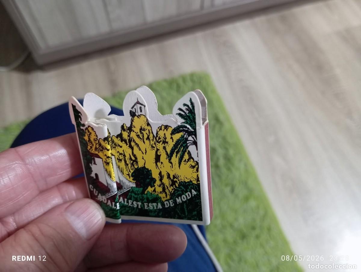 Cajas de Cerillas: CURIOSA CAJA DE CERILLAS GUADALEST ESTA DE MODA