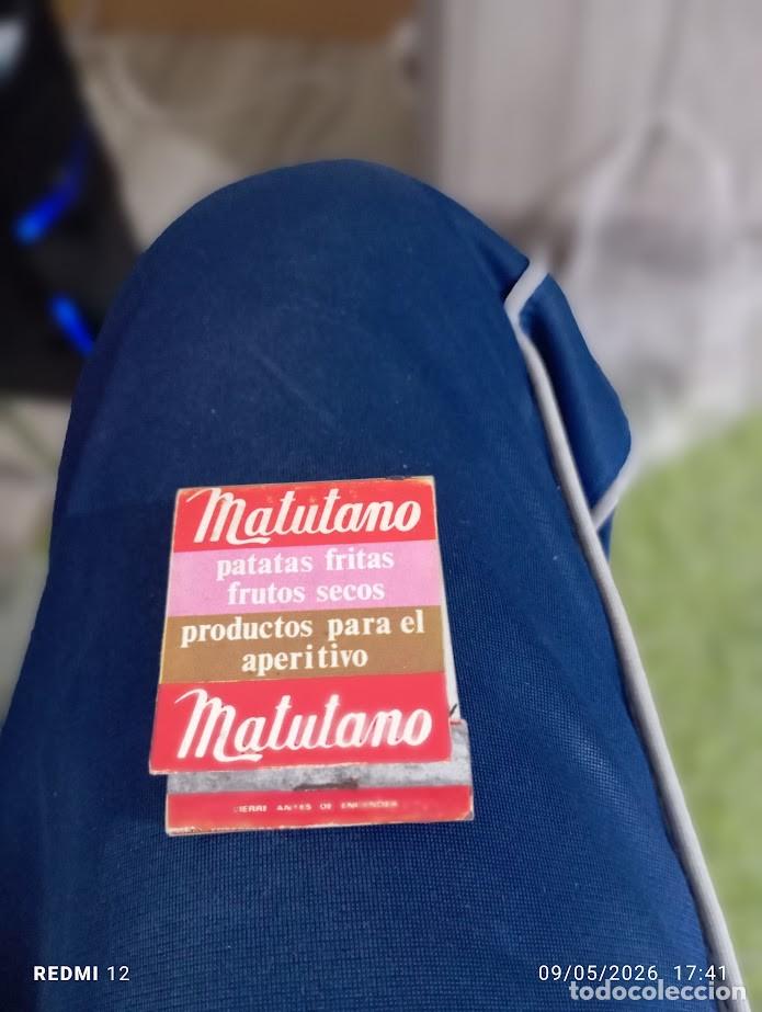 Cajas de Cerillas: CAJA DE CERILLAS PATATAS FRITAS MATUTANO