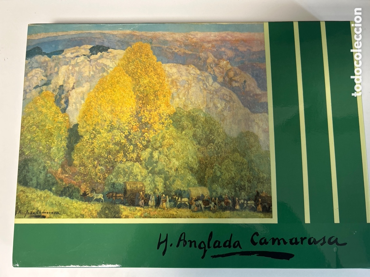 Cajas de Cerillas: Lote 70 cajas de cerillas colecci&oacute;n H. Anglada Camarasa. Fabricado por Fosforera Espa&ntilde;ola.
