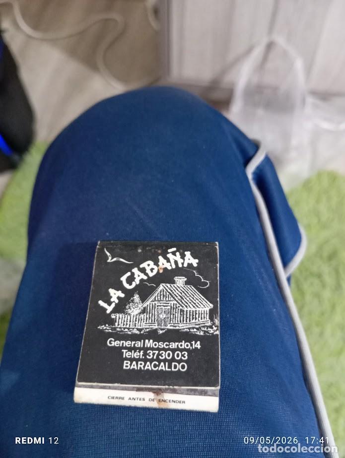 Cajas de Cerillas: CAJA DE CERILLAS LA CABA&Ntilde;A BARACALDO