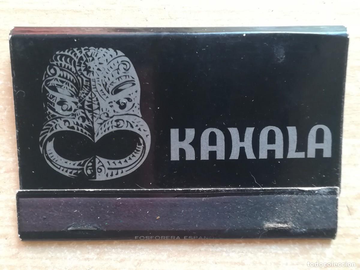 Cajas de Cerillas: Caja de cerillas Kahala. Bar hawaiano. Barcelona.