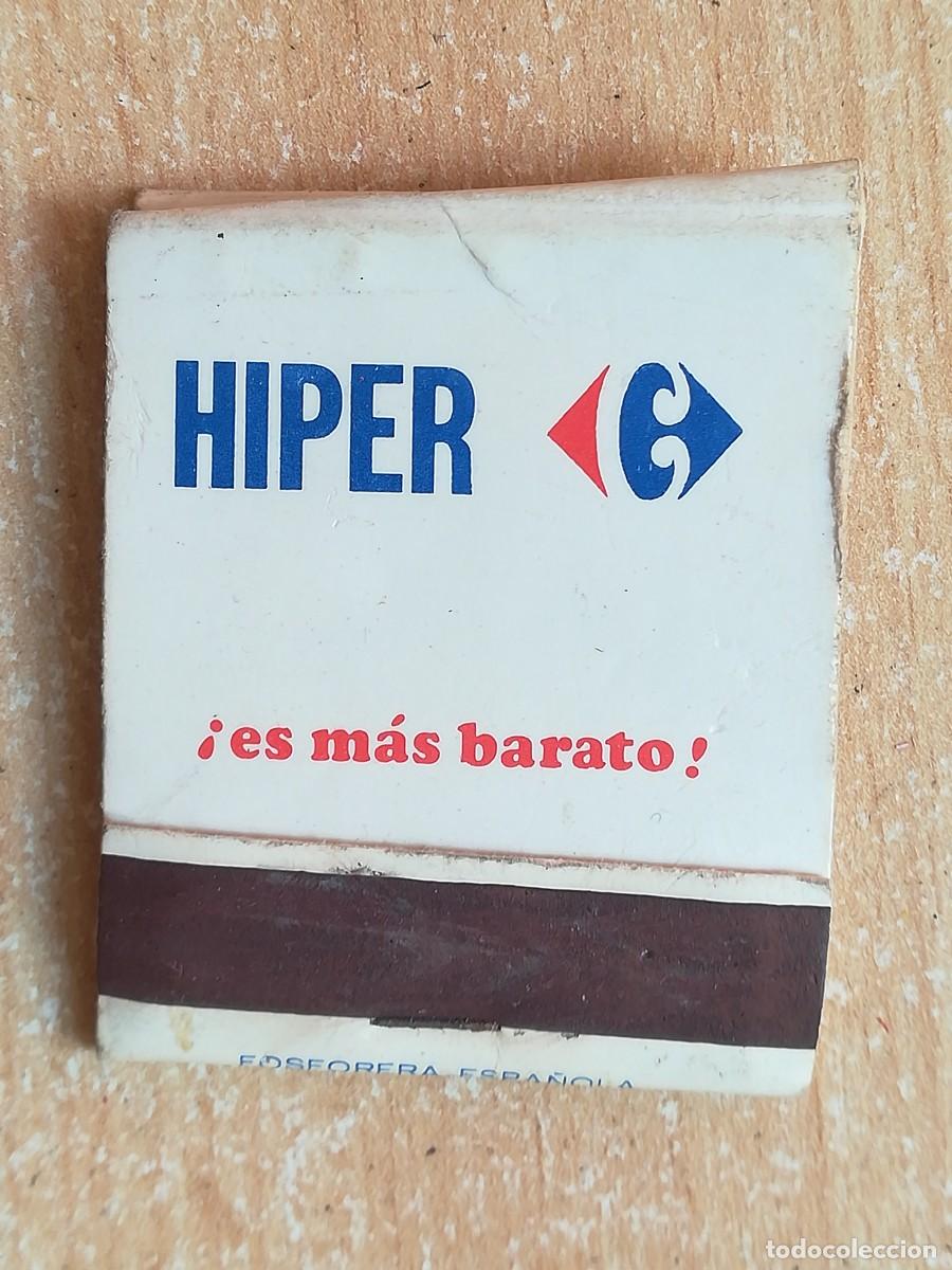 Cajas de Cerillas: Caja de cerillas. Hiper Alicante, S.A.
