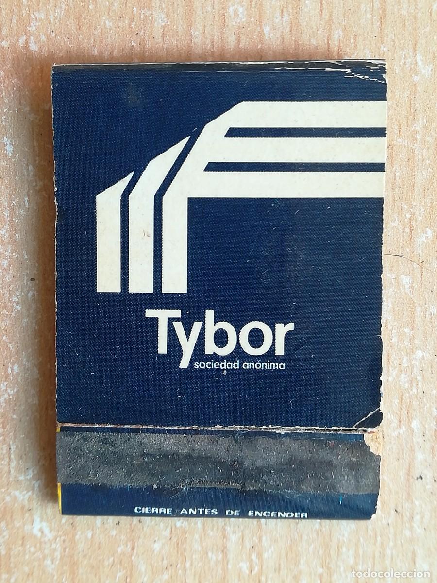 Cajas de Cerillas: Caja de cerillas. Tybor. Sociedad An&oacute;nima. Buenos Aires.