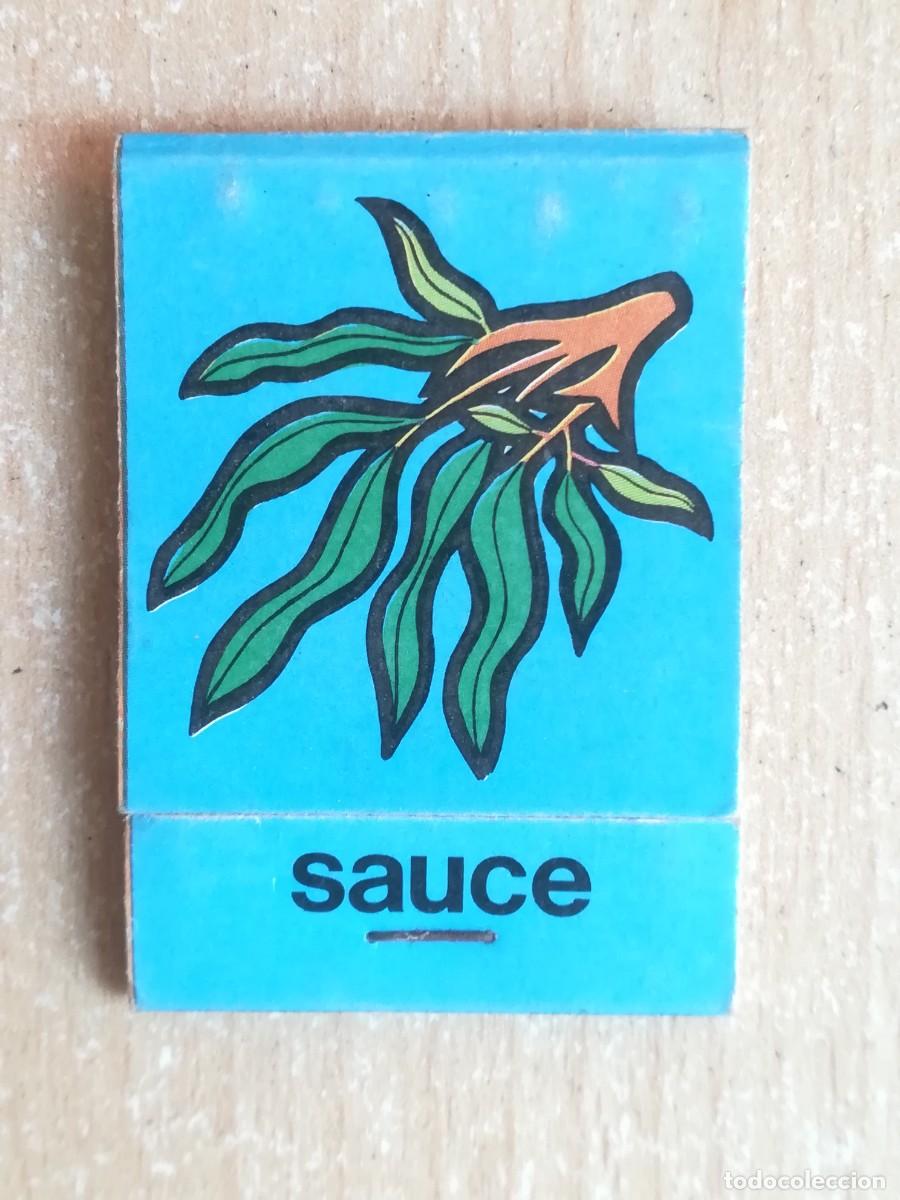 Cajas de Cerillas: Caja de cerillas. Sauce.