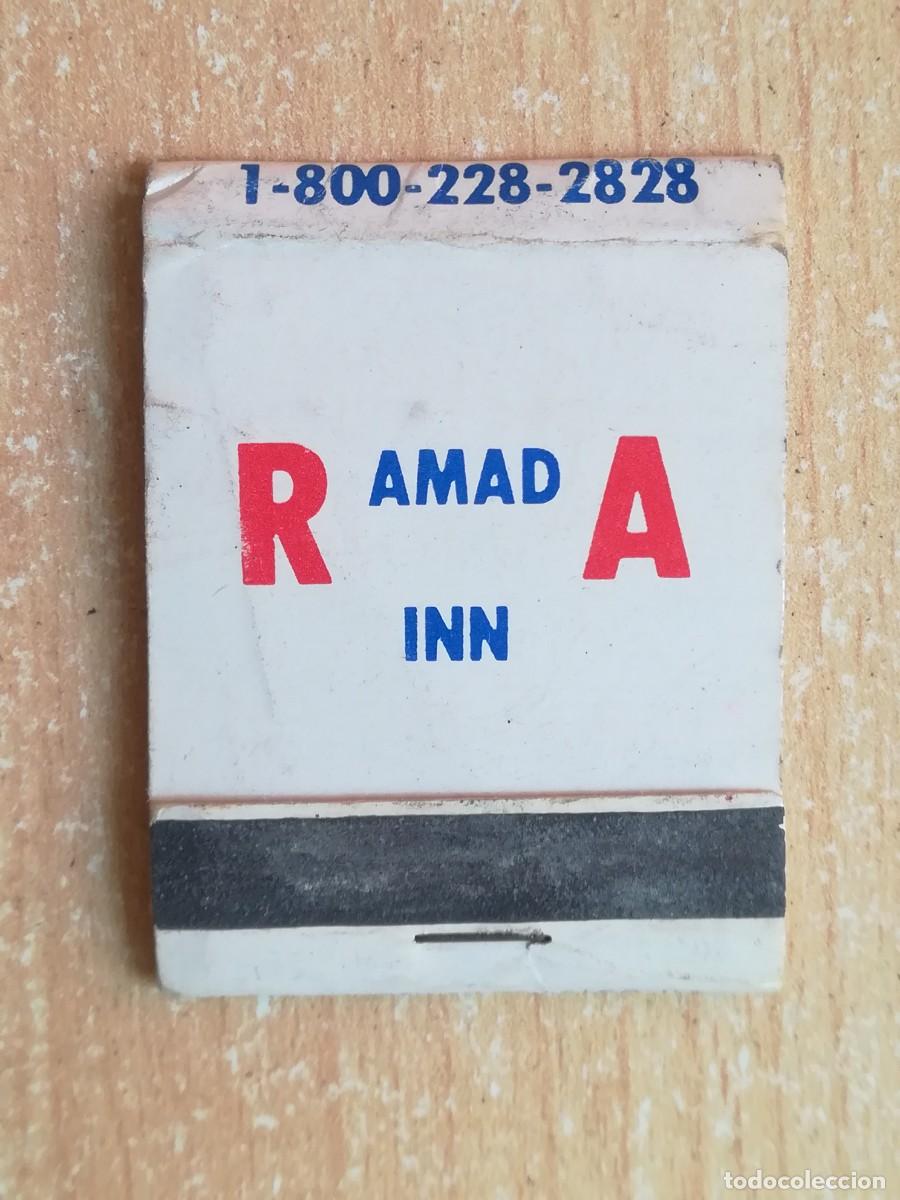 Cajas de Cerillas: Caja de cerillas. Ramada Inn. Welcome home.