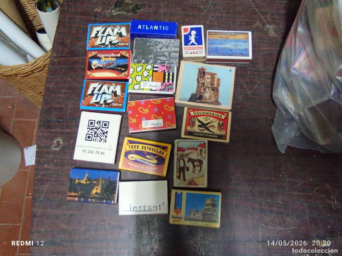 Cajas de Cerillas: 94 CAJAS DE CERILLAS VARIADAS