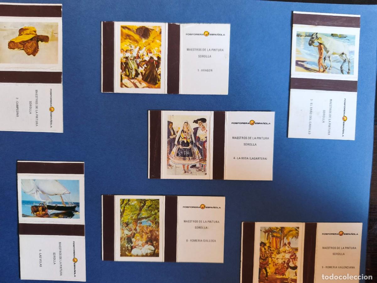 Cajas de Cerillas: cajas cerillas fosforera espa&ntilde;ola maestros de la pintura leer detalles estado muy bueno