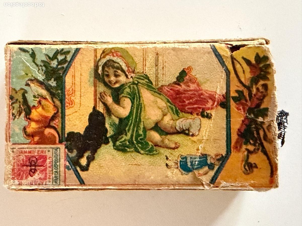 Cajas de Cerillas: Caja de cerillas fabbriche Riunite di Fiammiferi G. Demedici & C. - Milano Italia
