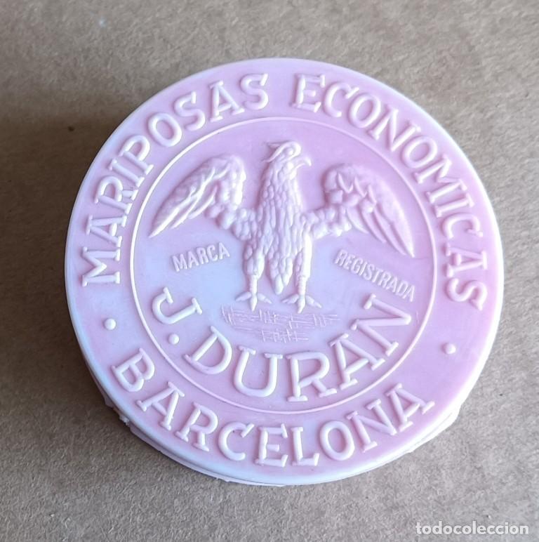 Cajas de Cerillas: Mariposas econ&oacute;micas J. Dur&aacute;n &ndash; Barcelona llena Caja de pl&aacute;stico